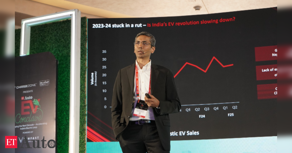 India’s EV market enters ‘mainstream adoption phase’ as SUV-EV segment surges: Mahindra's Nalinikanth Gollagunta
