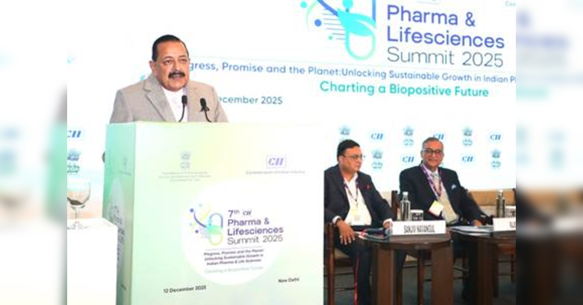 India bets on generative AI to reshape drug discovery, says Union Minister Jitendra Singh