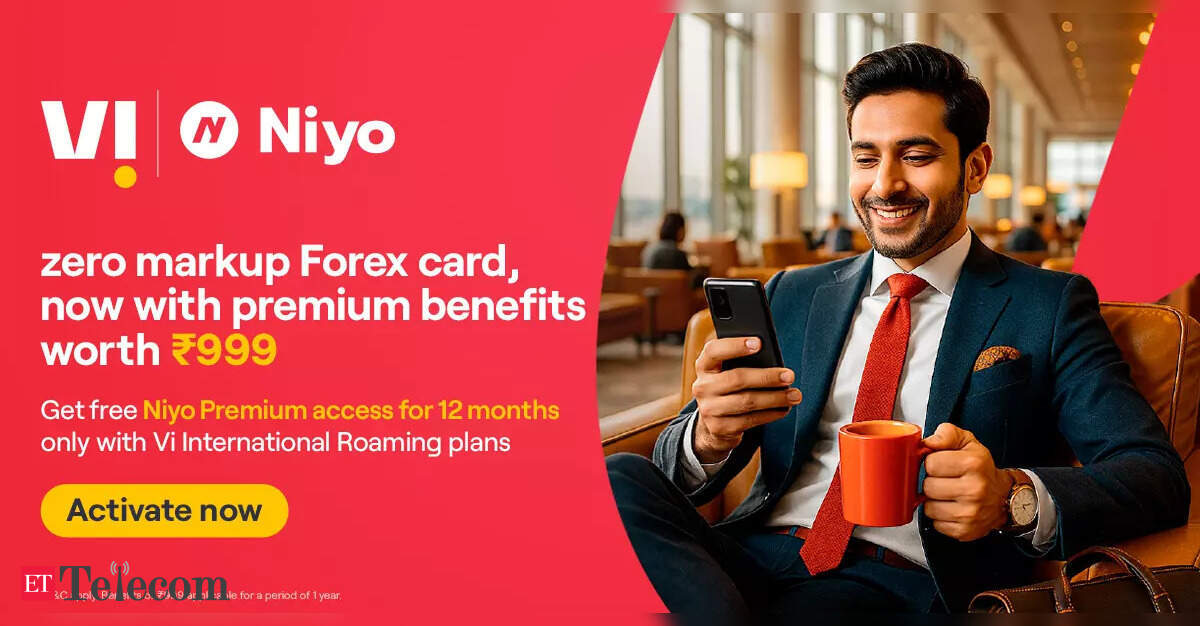 Vodafone Idea, fintech firm Niyo team up to launch zero markup forex card for int’l travellers
