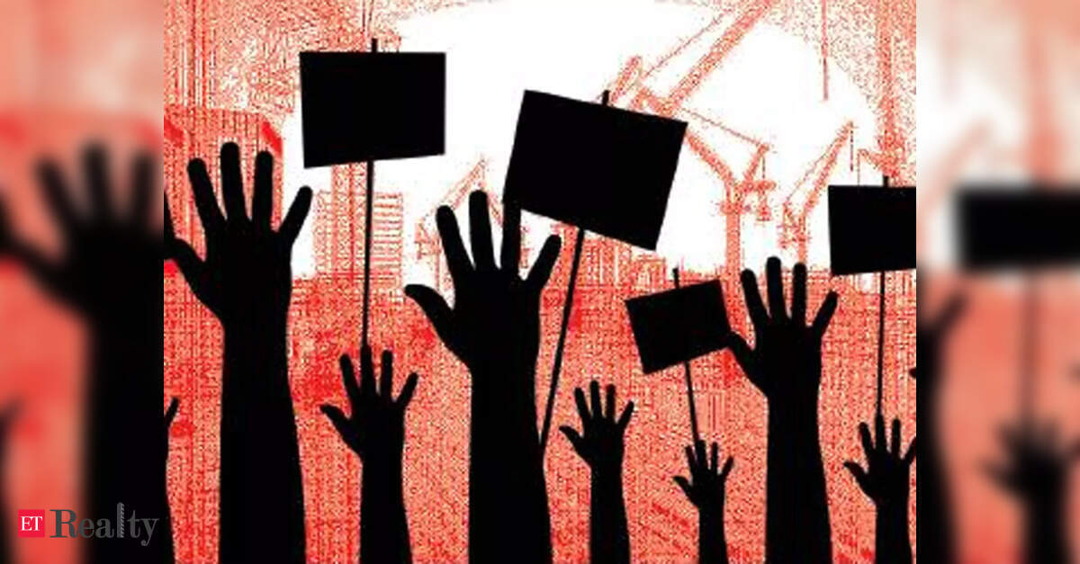 Mumbai: Worli residents protest SRA move to terminate developer and warn of agitation