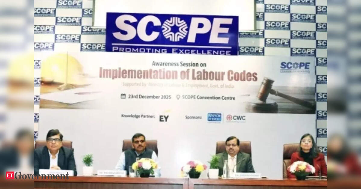 SCOPE Workshop Focuses on New Labour Codes for Public Sector ...