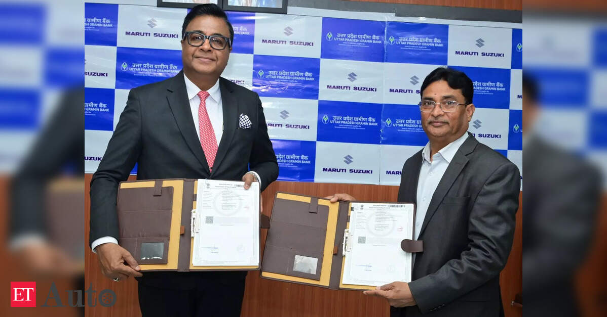 Maruti Suzuki ties up with Uttar Pradesh Gramin Bank for vehicle financing
