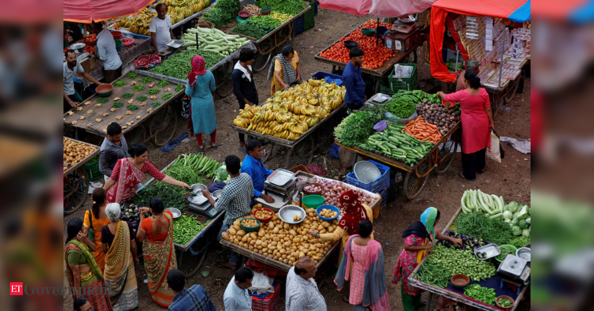 Retail inflation climbs to 1.33%; food prices stay in deflation for 7th month