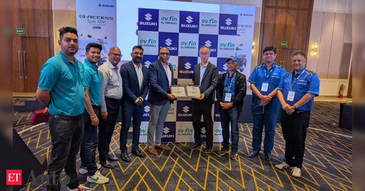 Suzuki Motorcycle India, Greaves Finance partner to offer finance options for e-ACCESS