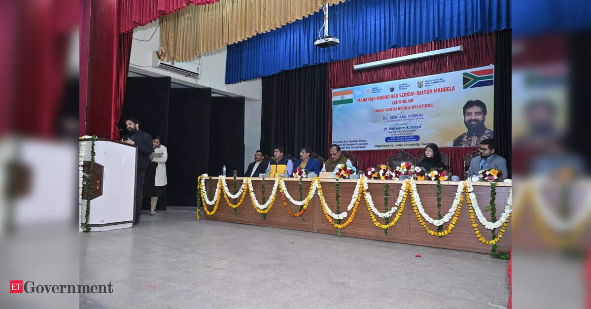 Scindia–Mandela lecture: India–South Africa ties and shared histories take centre stage