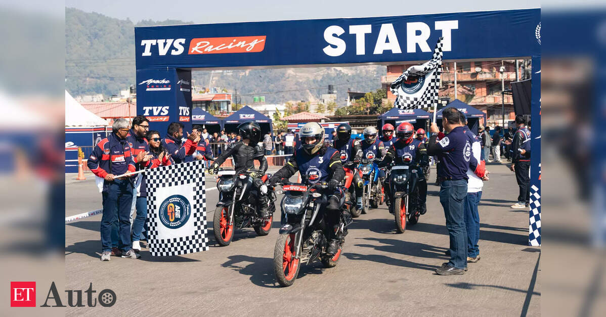 TVS Motor takes Apache Racing Experience to Nepal