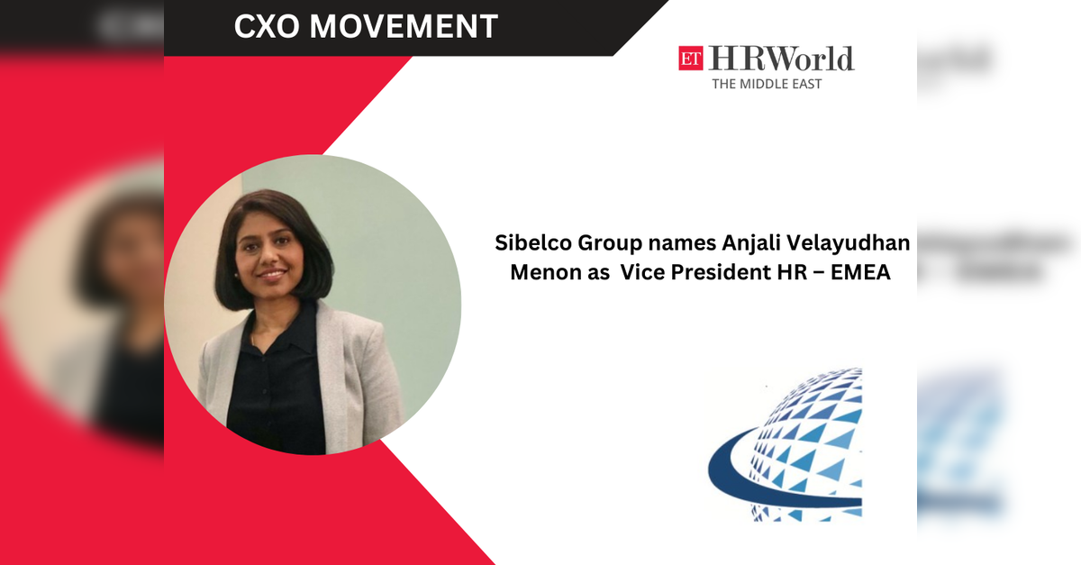 Sibelco Group names Anjali Velayudhan Menon as  Vice President HR – EMEA