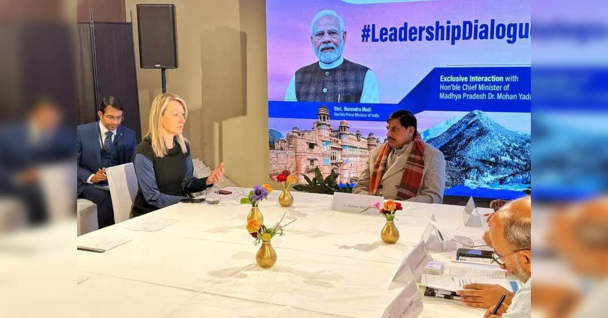 At Davos roundtable, CM says renewable energy key to MP’s development template