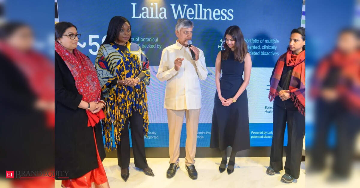 Smriti Irani backs women’s wellness initiative by Laila Nutraceuticals at Davos