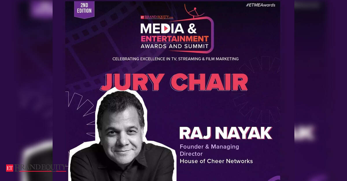 ET M&amp;E Awards 2026: Media veteran Raj Nayak comes on board as Jury Chair