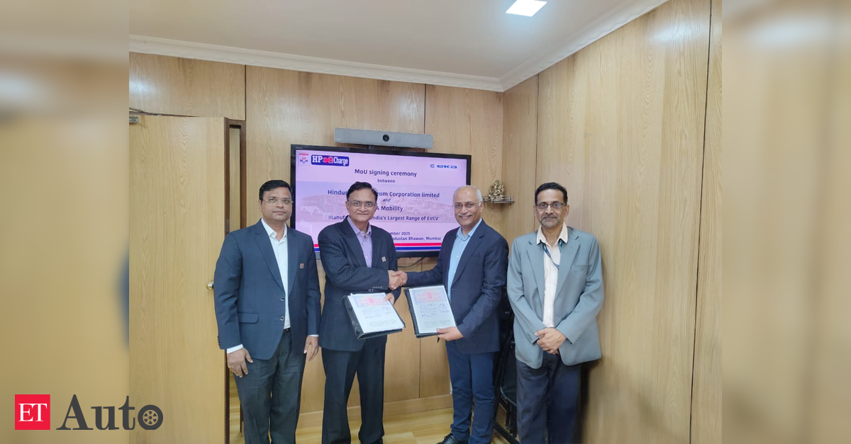 EKA Mobility, HPCL sign MoU to boost EV infrastructure and green energy initiatives