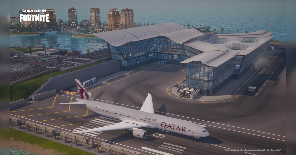 QVerse Island: Qatar Airways’ First digital destination debuts in Fortnite