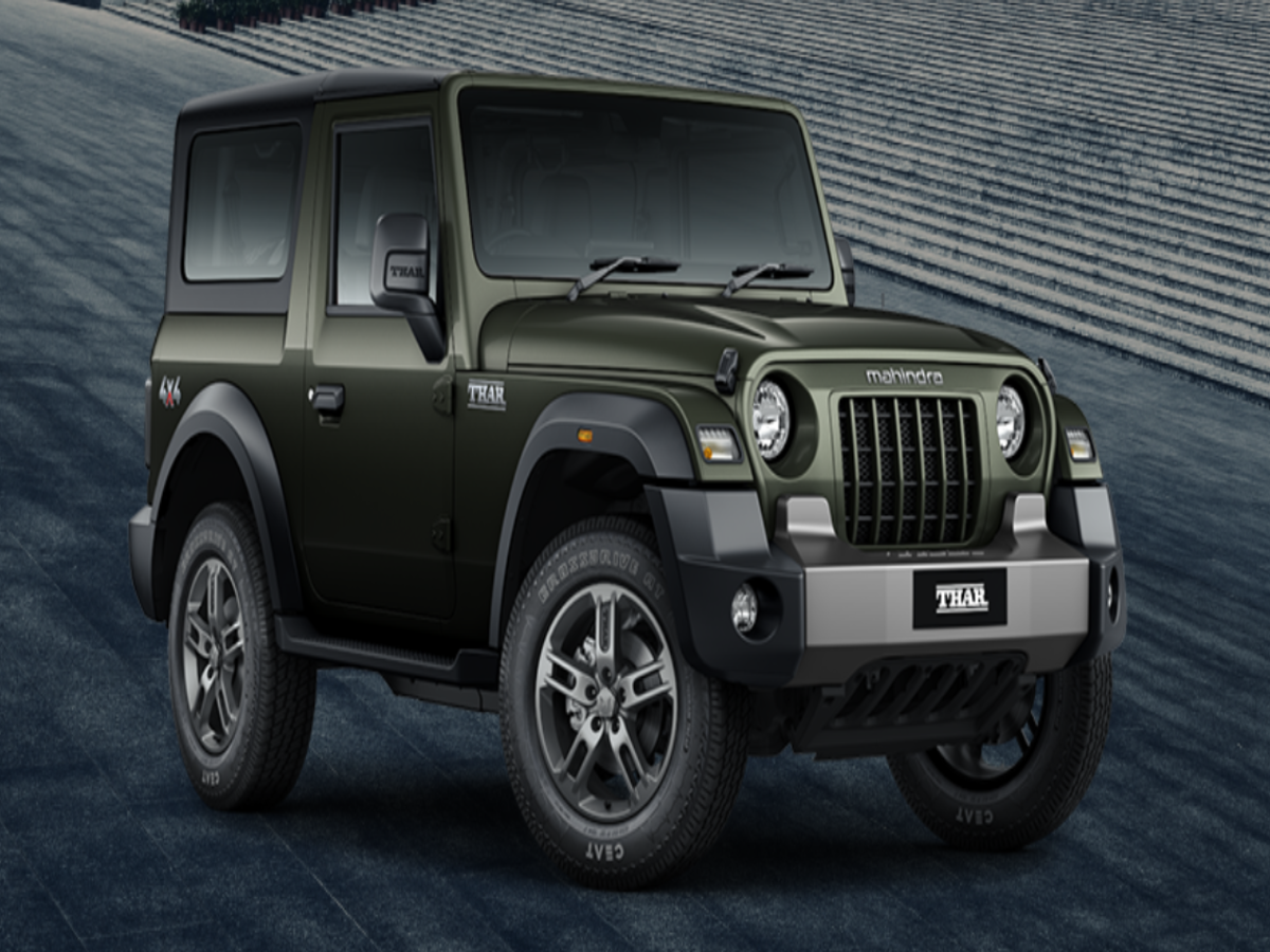 Mahindra Thar Simple Drawing