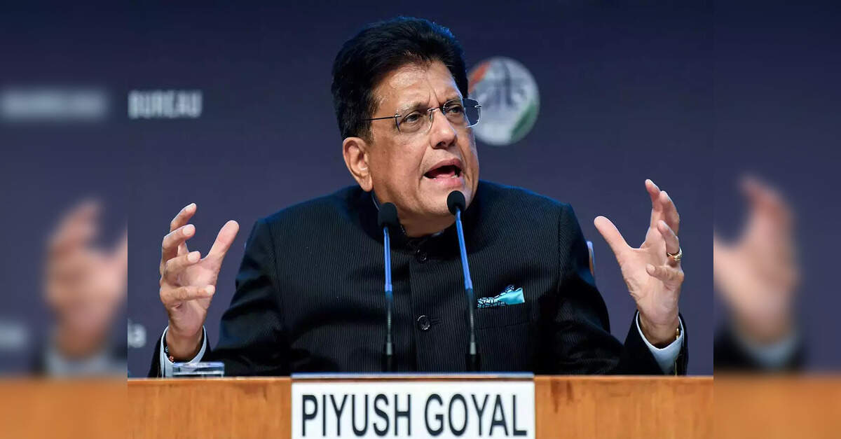 Piyush Goyal promises calibrated opening of markets under US trade deal framework