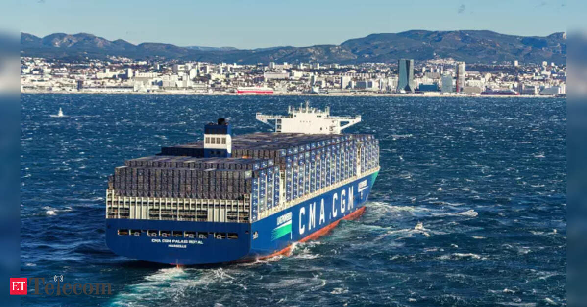 CMA CGM Group to equip global maritime fleet with OneWeb LEO satcom connectivity