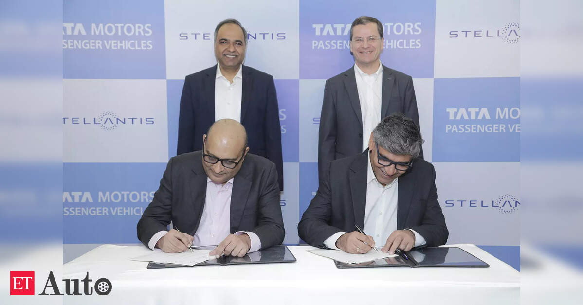 Stellantis, Tata Motors PV sign MoU to boost manufacturing and supply chain ties