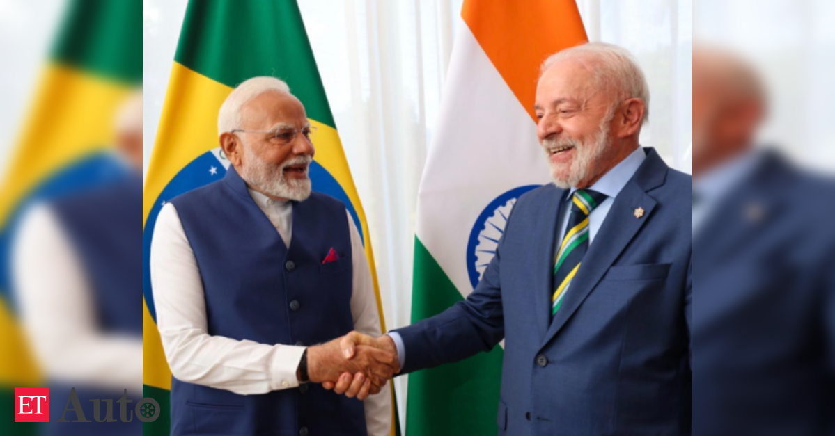 India, Brazil set to seal trade, pharma &amp; minerals pacts during President Lula's visit