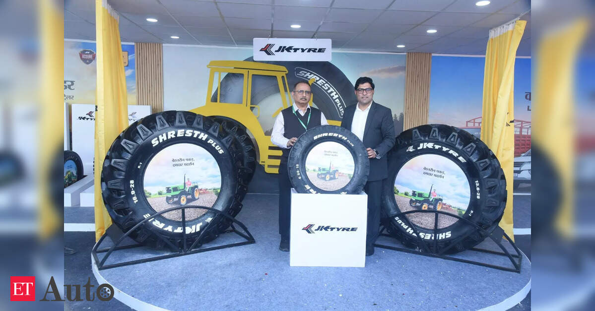 JK Tyre launches premium farm tyre ‘Shresth Plus’ at Krishi Darshan Expo 2026