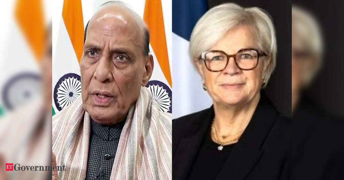 French Defence Minister Catherine Vautrin arrives in Bengaluru for TASL event