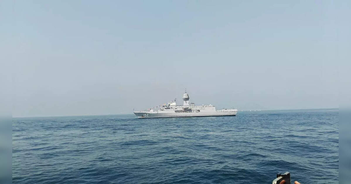 India’s naval might on full display at International Fleet review off Vizag coast