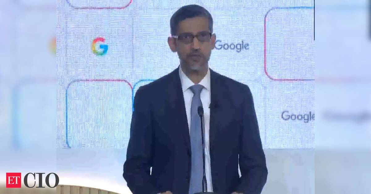 "India will have an extraordinary trajectory with AI, and we want to be a partner," says Google CEO Sundar Pichai