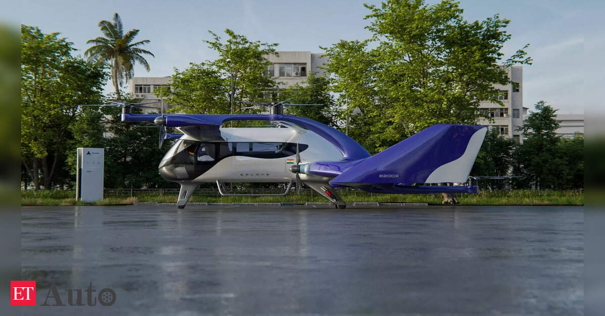 ePlane Company Develops Digital Twin of e200x Air Taxi Using NVIDIA Technology, ETAuto