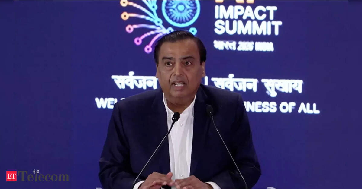 Reliance, Jio to invest ₹10 lakh crore in AI data centres, edge computing: Mukesh Ambani