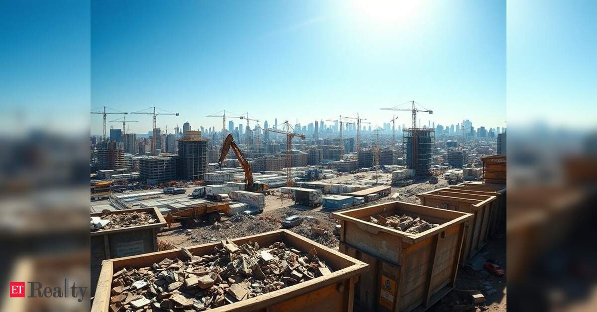 Gurugram to enforce two-stage checks of demolition waste before construction and occupancy