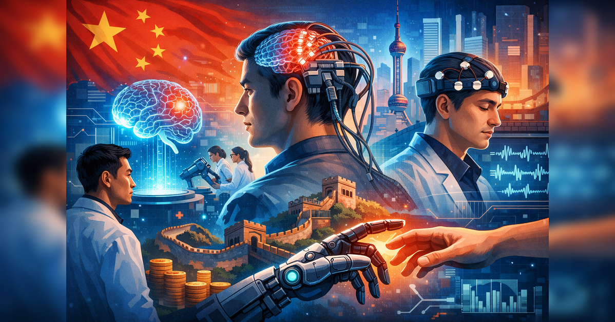 China accelerates brain–computer interface drive as policy, capital and clinics align