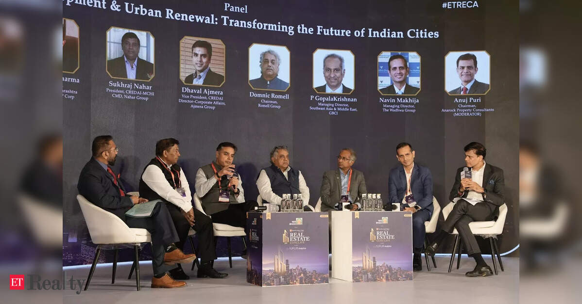 Cluster-led, resident-first redevelopment and bankable financing to define India’s urban future: Leaders at ET Realty Conclave 2026