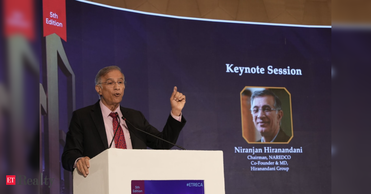 “Real estate is India’s growth multiplier”: Niranjan Hiranandani flags affordable housing dip, skill gap and experiential shift