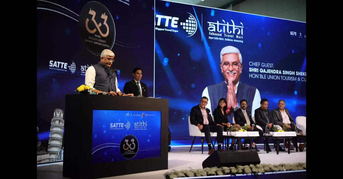 Tourism now central to national development under PM Modi:  Gajendra Singh Shekhawat