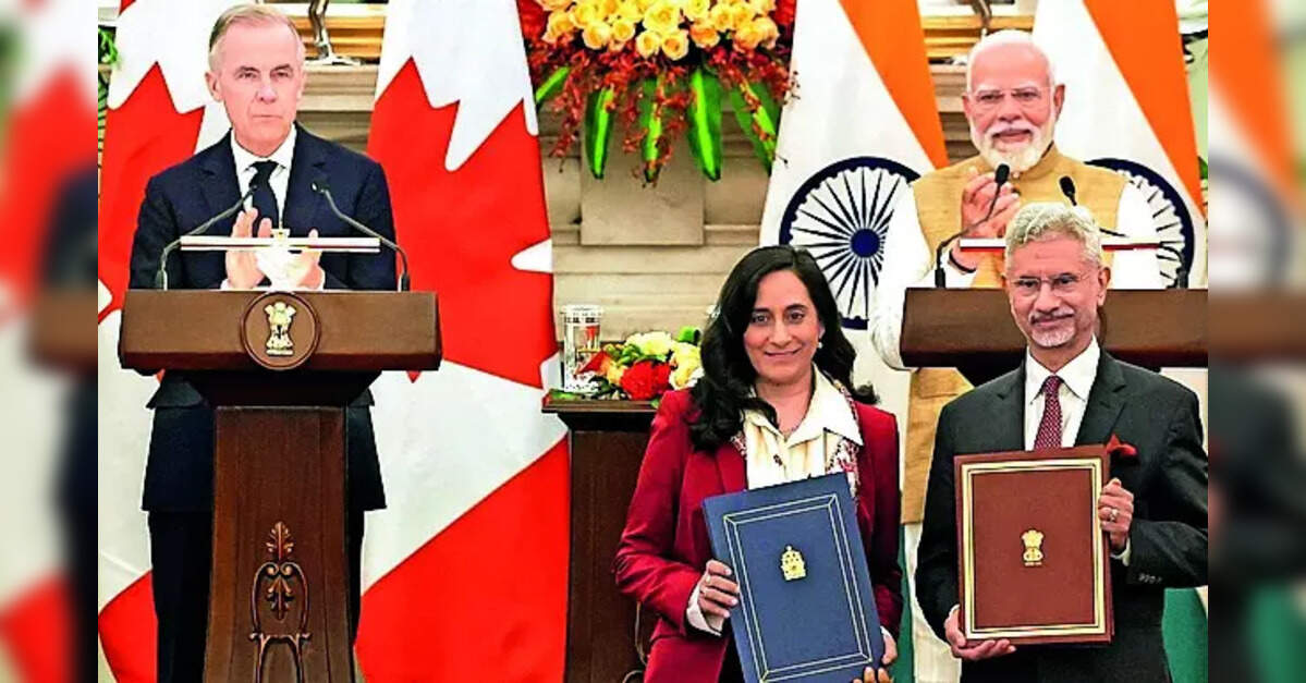 India, Canada seal uranium deal; set $50bn trade target