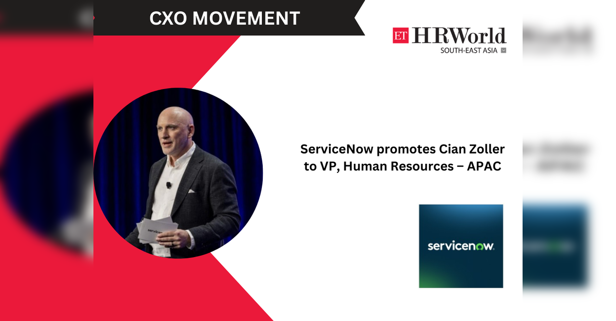 ServiceNow promotes Cian Zoller to VP, Human Resources – APAC