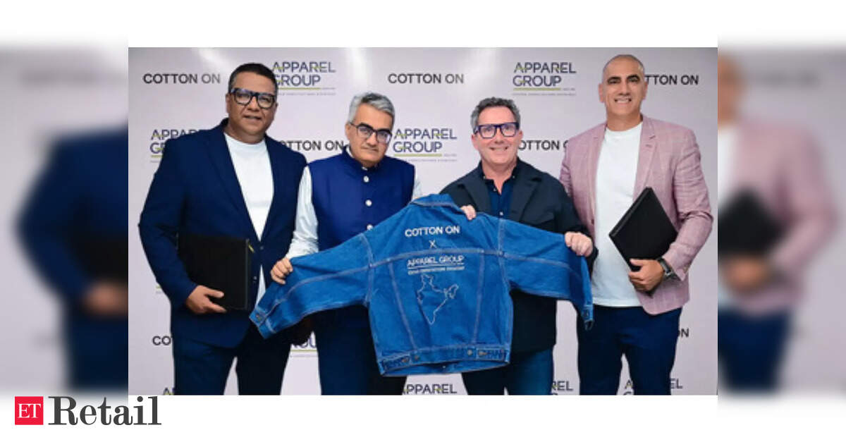 Australian retailer Cotton On eyes 40-50 stores  across India with Apparel Group partnership