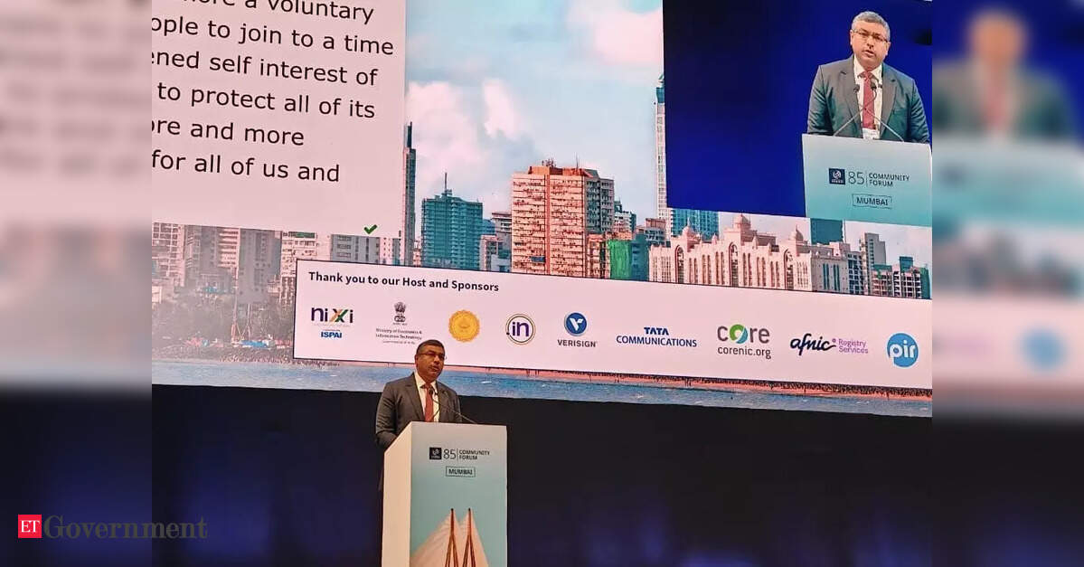 ICANN85 Community Forum opens in Mumbai: Secretary S Krishnan calls for open, secure internet