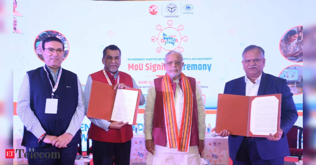 Project GANGA: Hinduja Group firm inks pact with UP govt to expand broadband internet, create jobs