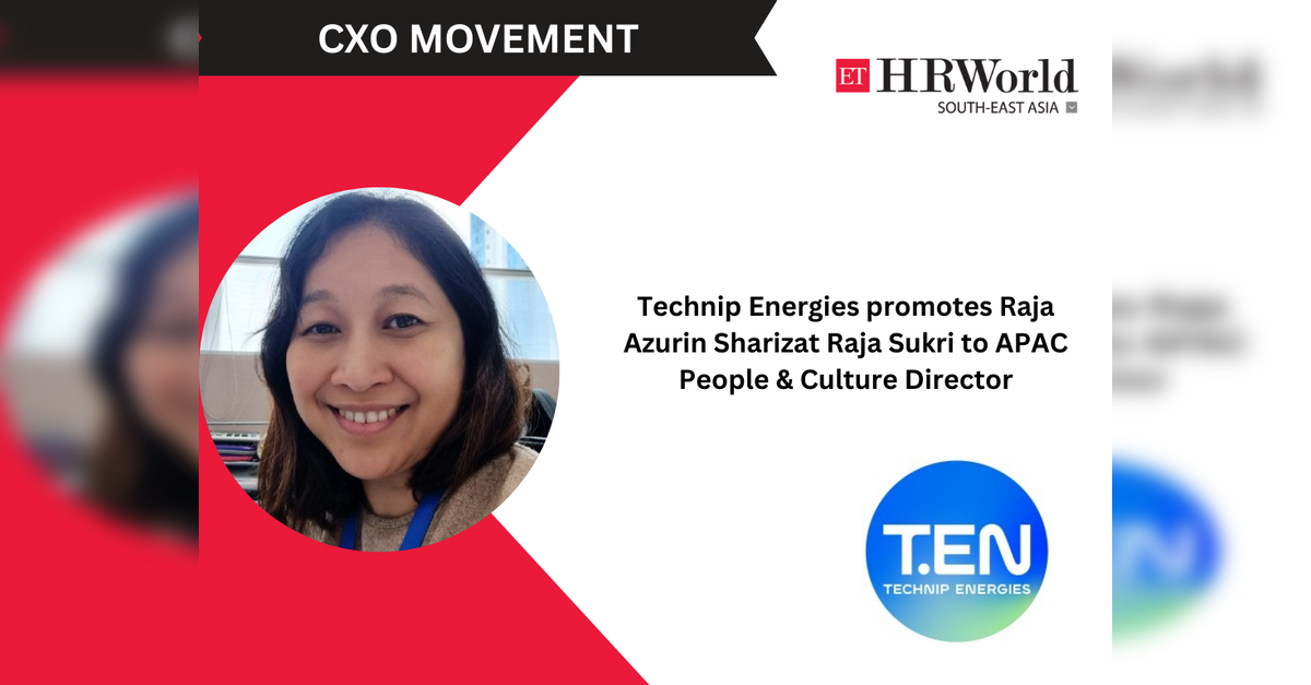 Technip Energies promotes Raja Azurin Sharizat Raja Sukri to APAC People &amp; Culture Director