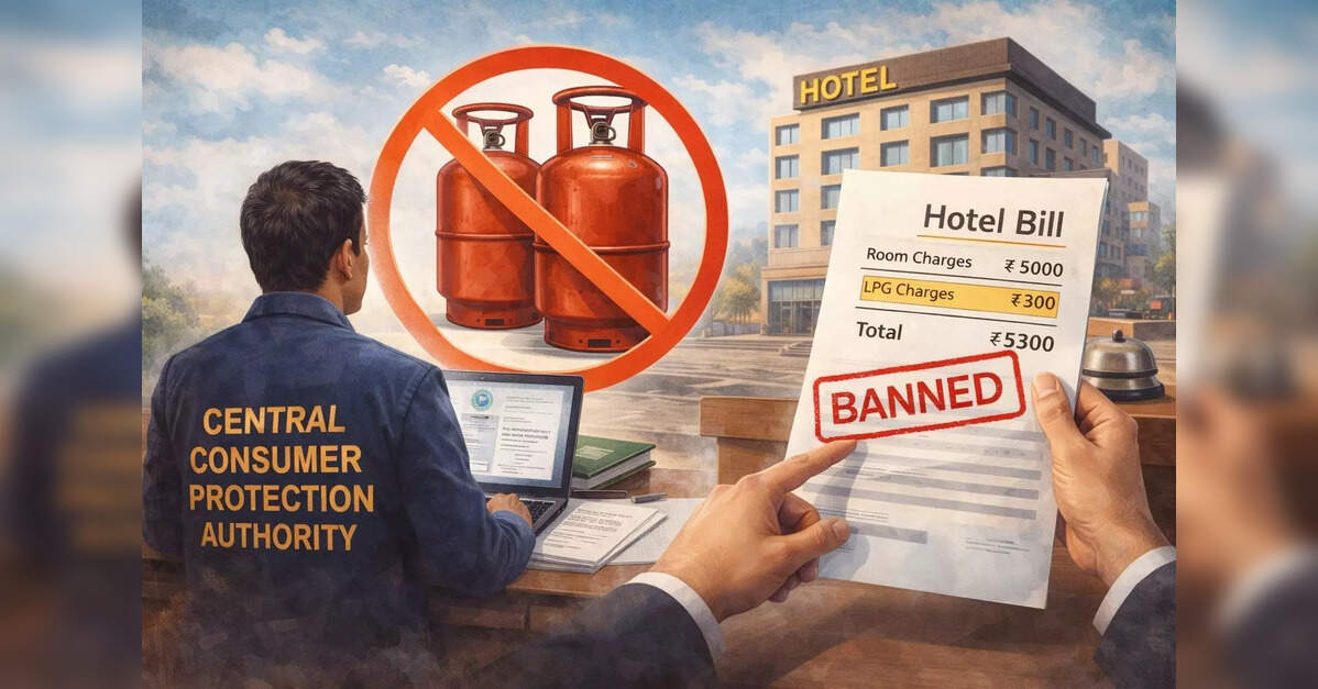 Central Consumer Protection Authority bans ‘LPG charges’ in hotel bills, calls it unfair trade practice
