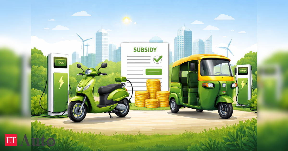 Centre amends PM E-DRIVE scheme, sets eligibility caps for EV subsidies