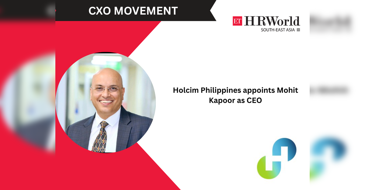 Holcim Philippines appoints Mohit Kapoor as CEO