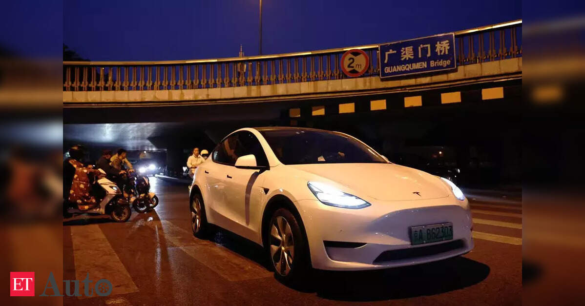 Tesla's China-made EV sales rise for second straight quarter