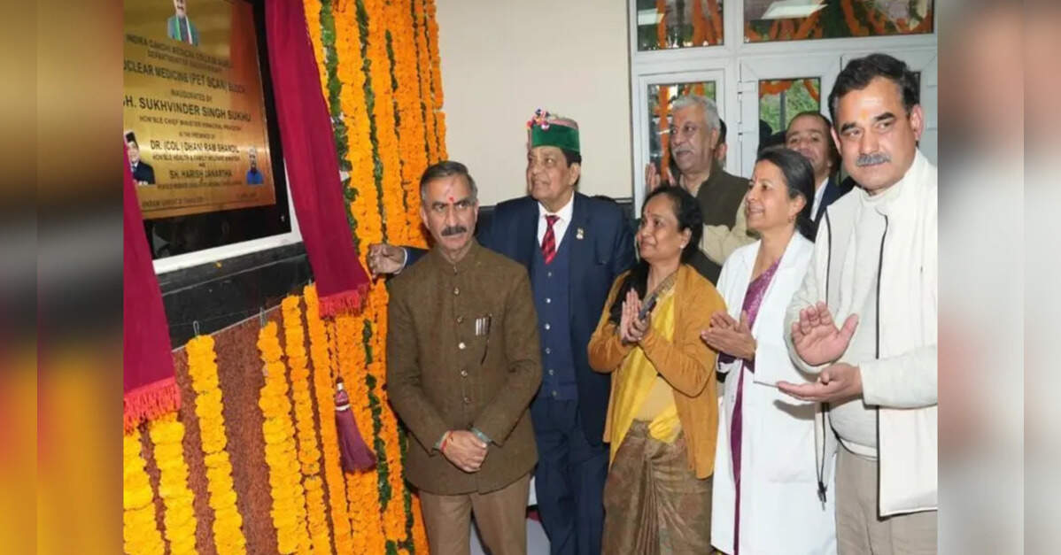 Himachal CM inaugurates Nuclear Medicine Block at IGMC Shimla