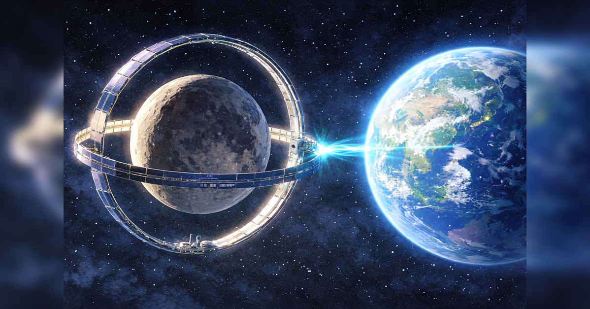 Japan wants to build a 'solar ring' around the Moon and power Earth endlessly