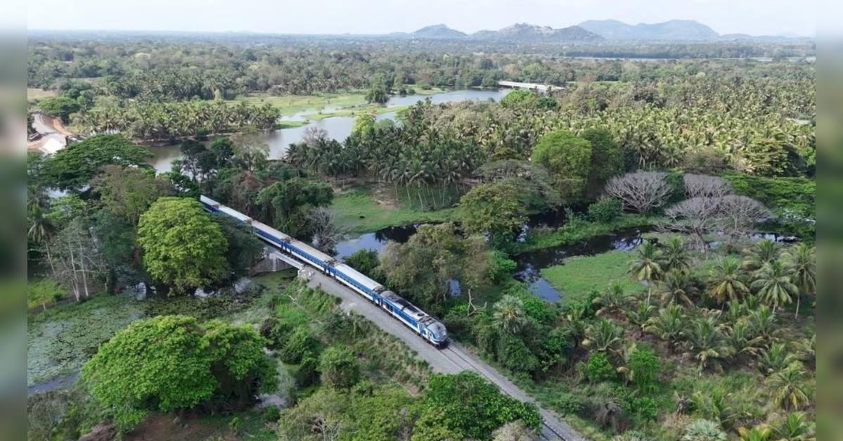 India-supported restoration of cyclone-damaged Northern Railway Line resumes services after Cyclone Ditwah