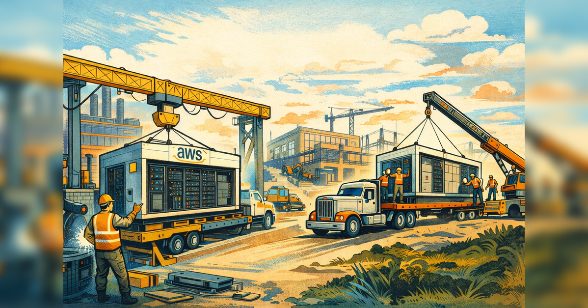 Project Houdini: Amazon’s factory-built data centres aim to cut AI infrastructure timelines