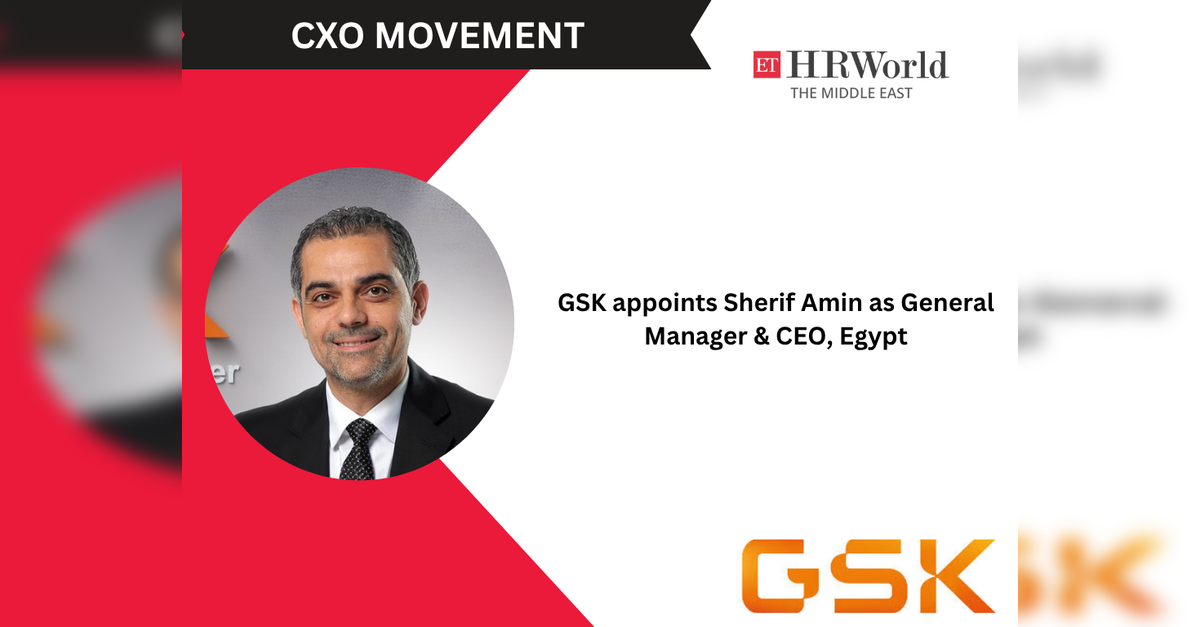 GSK appoints Sherif Amin as General Manager &amp; CEO, Egypt