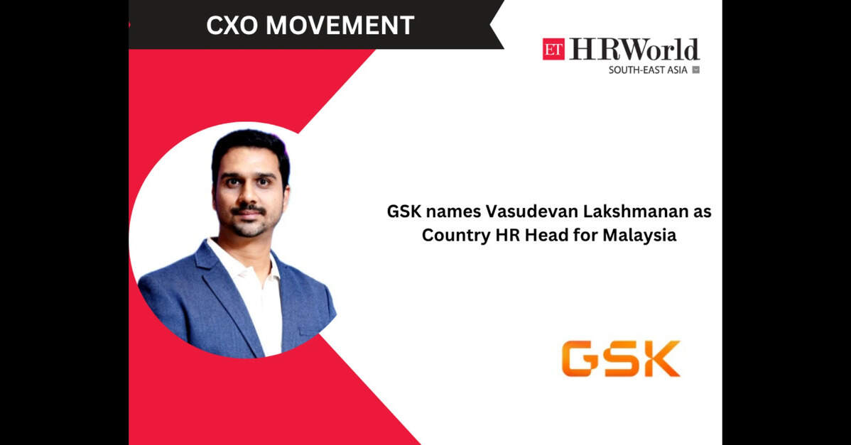 GSK names Vasudevan Lakshmanan as Country HR Head for Malaysia