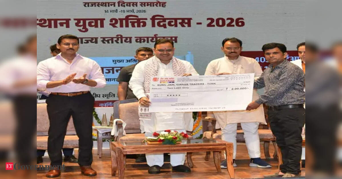 Rajasthan targets 30,000 beneficiaries under youth self-employment scheme in FY27