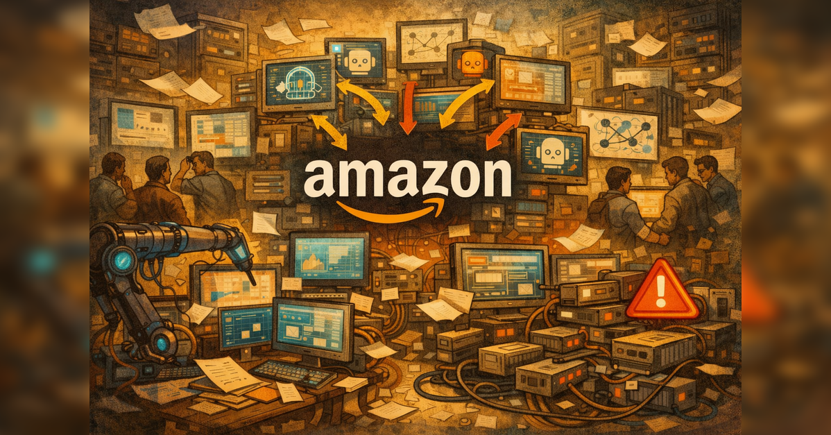 Faster builds, bigger mess: Amazon’s AI expansion backfires internally